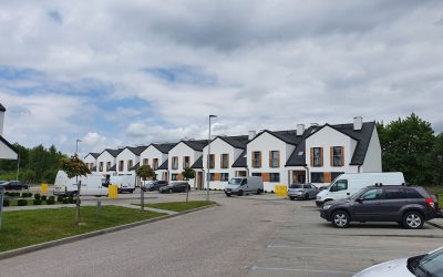 Budowa 15 budynków mieszkalnych 2 lokalowych w zabudowie szeregowej – II etap